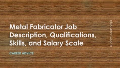 heavy metal fabricator salary|metal fabricator duties.